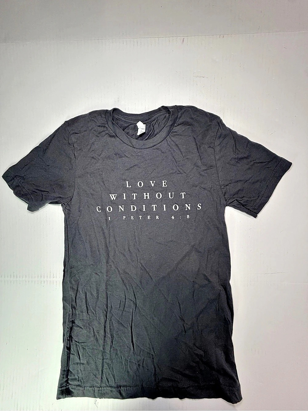Graphic Short Sleeve Tee Love without conditions
